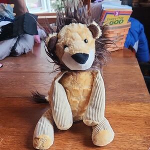 Scentsy Plush Lion Toy - Golden Brown and Cream